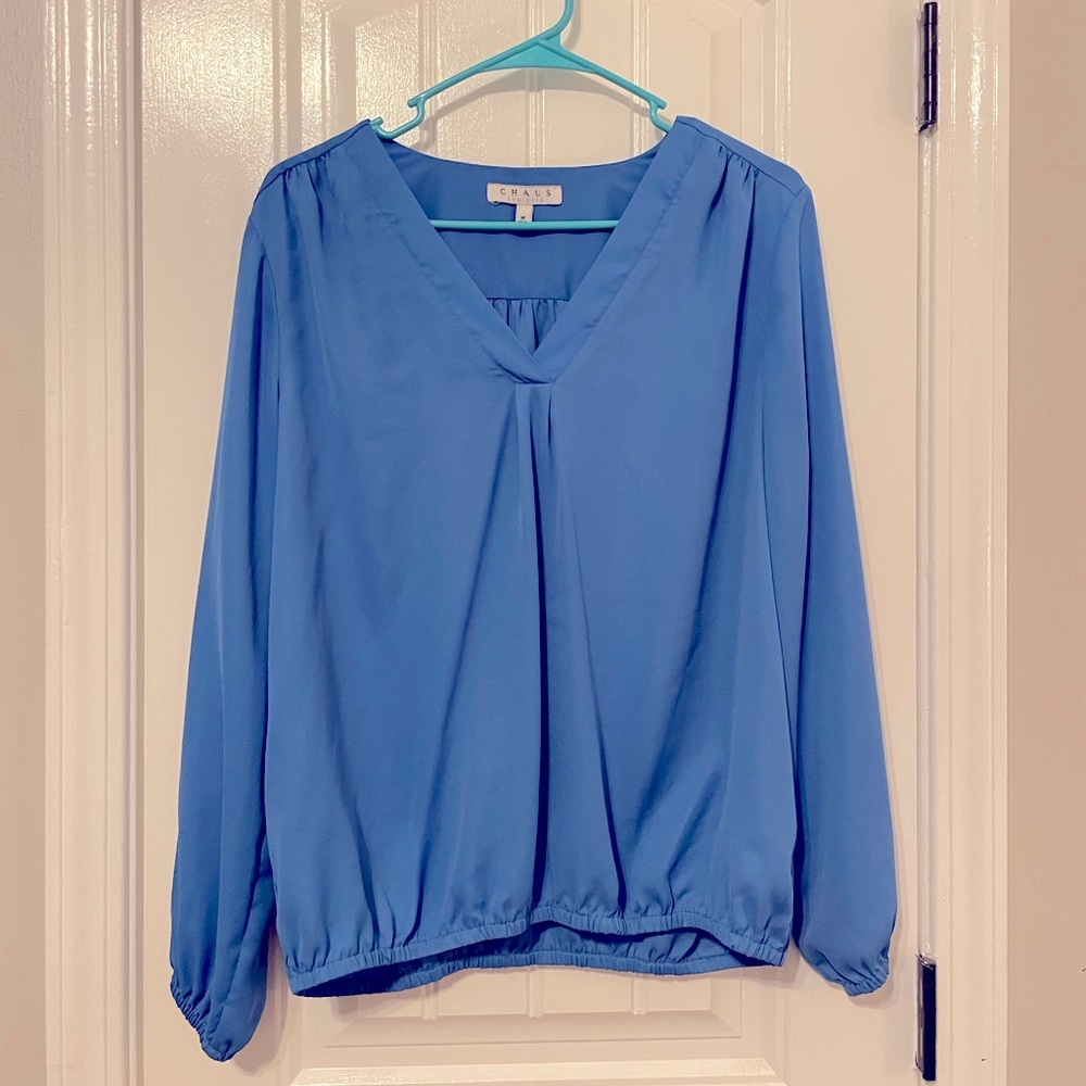 Women’s blue blouse